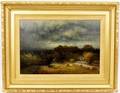George W King Landscape Oil Painting Signed