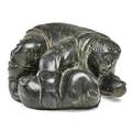 Inuit soapstone sculpture