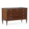 Louis xvi style mahogany commode