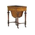 Victorian walnut gamessewing table