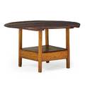 New england fruitwood hutch table