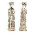 Pair of chinese statues