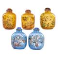Chinese reversepainted snuff bottles