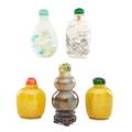 Chinese glass snuff bottles