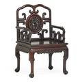 Chinese hongmu arm chair