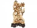 CARVED IVORY EQUESTRIAN GROUP
