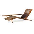 George nakashima long chair with arm rest