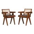 Pierre jeanneret pair of vleg armchairs