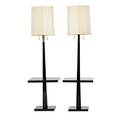 Tommi parzinger pair of lamp tables