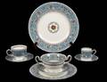 ONE HUNDRED THREE PIECE WEDGWOOD PORCELAIN PART DINNER