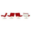 Geoffrey harcourt artifort four lounge chairs