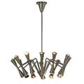 Industrial lighting chandelier