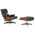 Charles and ray eames lounge chair ottoman