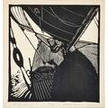 Wharton esherick woodblock print