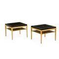 Tommi parzinger pair of side tables