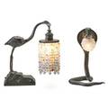 Art deco two desk lamps