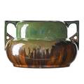 Fulper twohandled vase