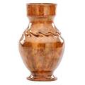 George ohr tall vase with inbody twist