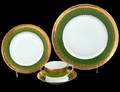 SIXTYTHREE PIECE LIMOGES PORCELAIN PART DINNER SERVICE