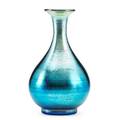 Tiffany studios blue favrile glass vase