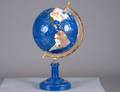 SPECIMEN STONE TERRESTRIAL GLOBE