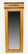 Regency Style Birds Eye Maple Mirror