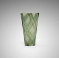 Ercole Barovier   rare Tartan vase