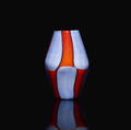 Fulvio Bianconi   rare BiPezzati vase