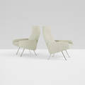 JosephAndre Motte   lounge chairs pair