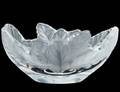 LALIQUE MOLDED AND FROSTED CRYSTAL COMPIEGNE BOWL