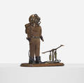 19th Century   deep sea diver model