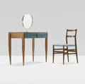 Gio Ponti   vanity and chair from Hotel Parco dei Principi Rome