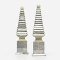 Samuel Marx   obelisks pair