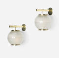 Ignazio Gardella   Doppio Vetro sconces model Lp 7 pair