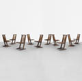 George Nakashima   Conoid dining chairs set of ten