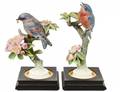 PAIR OF DOROTHY DOUGHTY BLUE BIRDS
