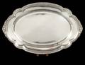 GEORGIAN STYLE SILVER PLATED TRAY