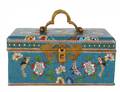 GOOD CLOISONNE ENAMEL BOX