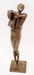 David Backhouse Figural Bronze Sculpture