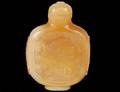 WELL CARVED HORNBILL SNUFF BOTTLE