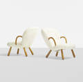 Philip Arctander   lounge chairs pair