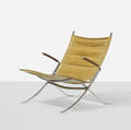 Preben Fabricius and Jorgen Kastholm   lounge chair model FK 82