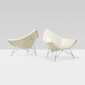 George Nelson  Associates   Coconut chairs pair