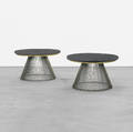 Paul Evans and Phillip Lloyd Powell   occasional tables pair