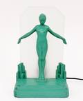Frankart Figural Nude Lamp L212