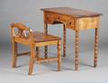 TIGER MAPLE WRITING TABLE