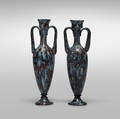 Francesco Ferro e Figlio   Screziato vases pair