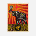 Shepard Fairey b1970  Obey Elephant