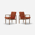 Vincent Cafiero   lounge chairs pair