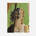 Georges Braque 18821963  Figure Fragment from Verve magazine no 56